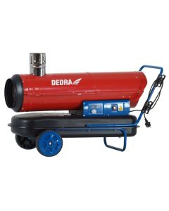 Tun de caldura Dedra DED9955TK Diesel putere 30 kW debit 760 mch rezervor 50 L ardere indirecta cos evacuare termostat