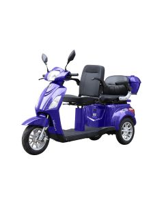 Tricicleta electrica RDB V-KLASS 1000W 60V 20AH fara permis 2 locuri 25 km/h