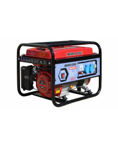 Generator curent monofazat MEDIA LINE MLG 2500/1  model 2017 1.76KW motor termic 6.5 CP + CADOU 1x Lanterna LED magnetica