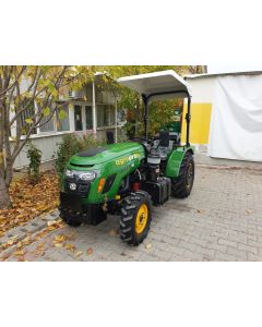 Tractor agricol AgroPro Garden AP 404 - 4x4  4 cilindri  40 CP dublu ambreiaj  8+2 viteze cu acoperis