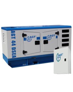 Generator curent cu automatizare AGT 44 DSEA putere 35.2kW 400 V diesel pornire electrica insonorizat rezervor 100 L + ATS76S/24 