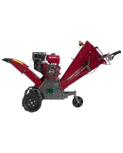 Tocator de crengi Weima WMS 510 motor 13.6 CP benzina diametru maxim tocare 100mm roti transport 305-80 sistem tractare