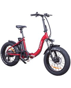 Bicicleta electrica Ztech ZT-89-C FATBIKE KID FOLDING 2.0 autonomie 50 km viteza maxima 25 km/h putere 250W acumulator 13Ah/48V nu necesita permis